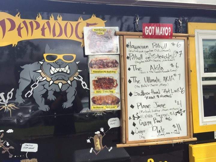 Papa Dogs - Mililani, HI menu_pic