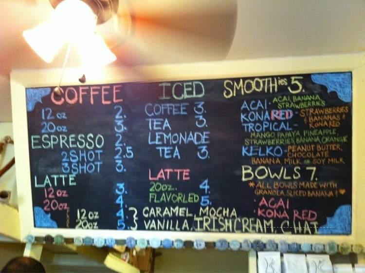 Ka'ala Cafe - Waialua, HI menu_pic