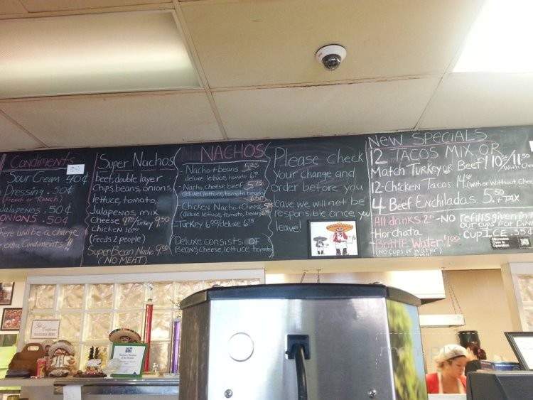 La Familia Morales - Flushing, MI menu_pic