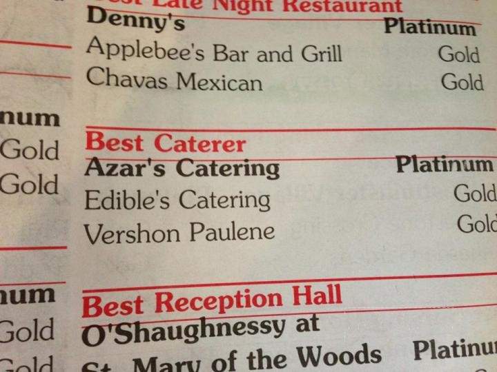 Azar's Catering Service - Terre Haute, IN menu_pic