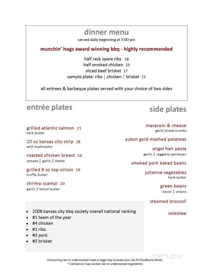 Cafe Weatherby - Kansas City, MO menu_pic