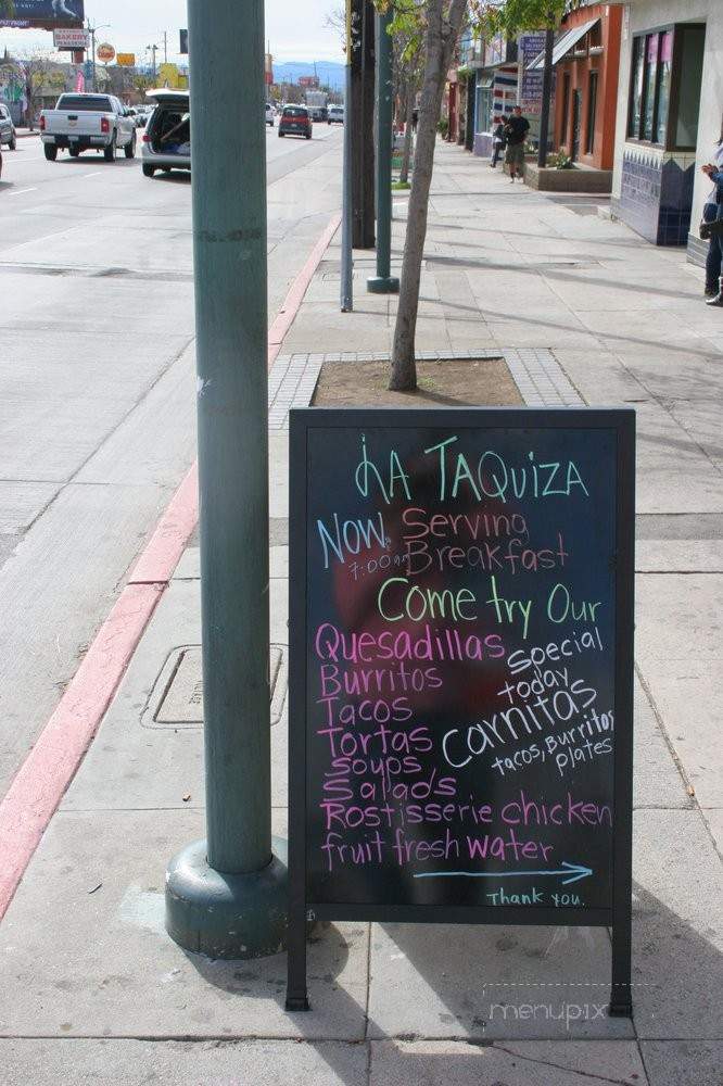 La Taquiza of Pacoima - Los Angeles, CA menu_pic