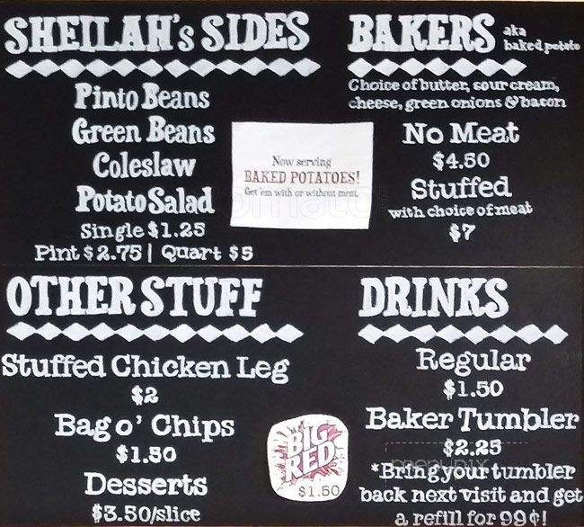 Baker Boys BBQ - Gonzales, TX menu_pic