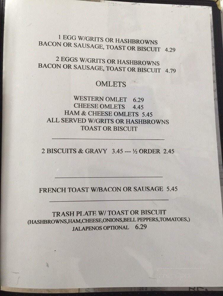 Altha Diner - Altha, FL menu_pic