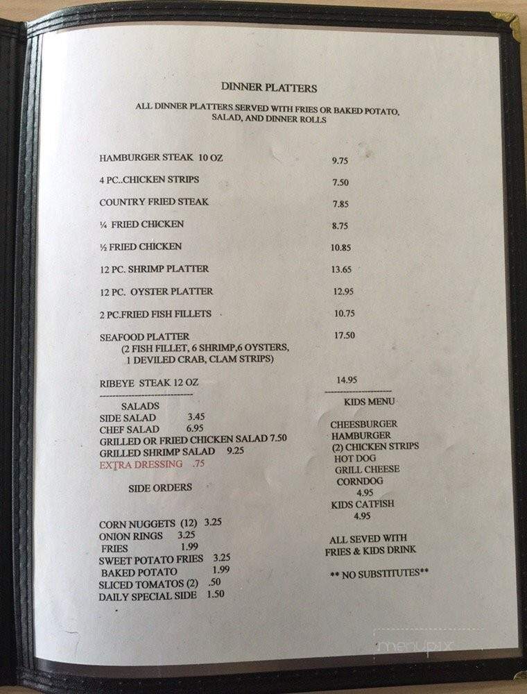 Altha Diner - Altha, FL menu_pic