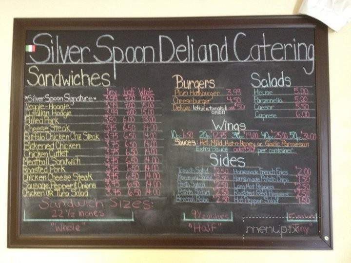 Silver Spoon Catering & Deli - Cherry Hill, NJ menu_pic