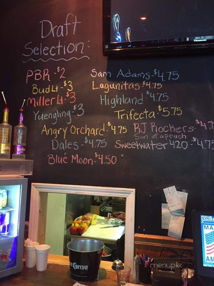 Tip It Back Sports Grille - Greenville, SC menu_pic