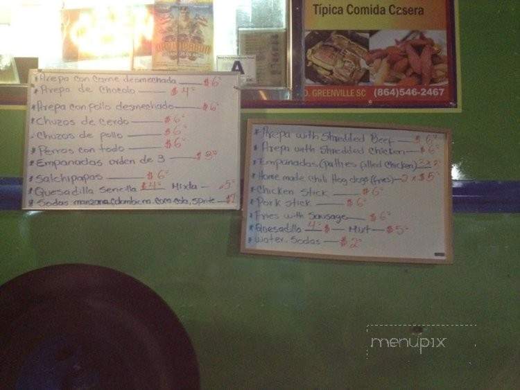 Don Vicente - Taylors, SC menu_pic