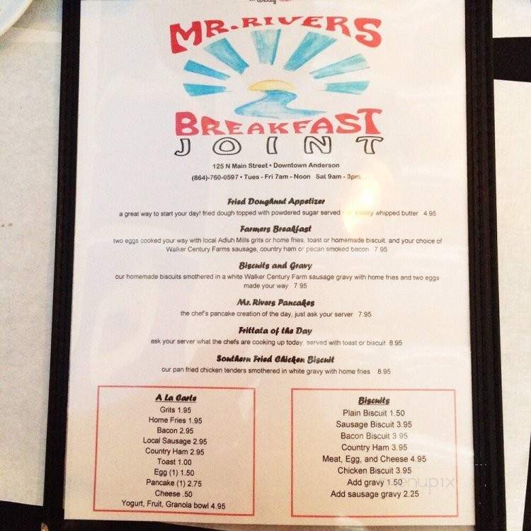 /251155092/Mr-Rivers-Breakfast-Joint-Anderson-SC - Anderson, SC