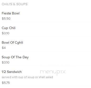 Molly's Cafe - Ontario, CA menu_pic
