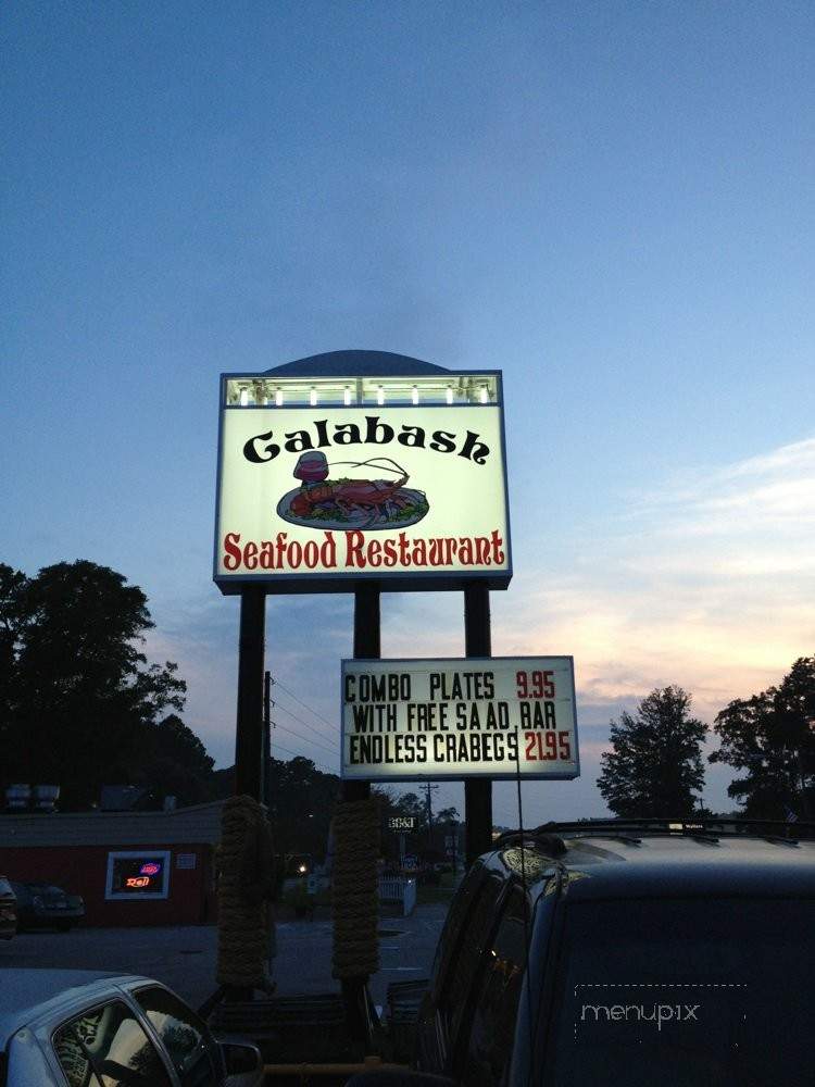 Captain Calabash Sea food Buffet and Hibachi Corner - Calabash, NC menu_pic