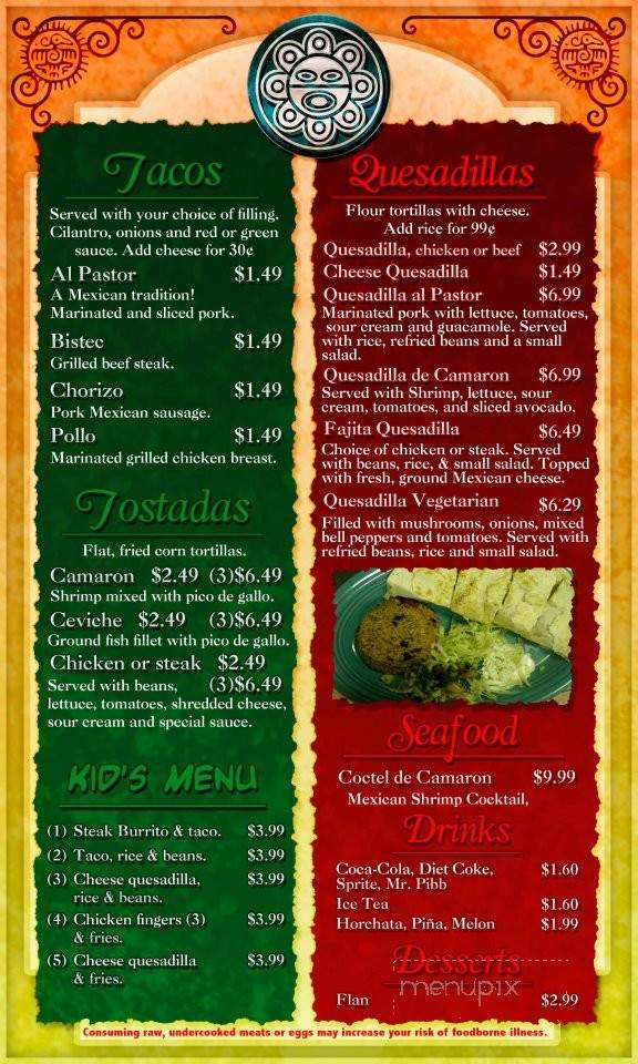 El Boricua - Garden City, GA menu_pic