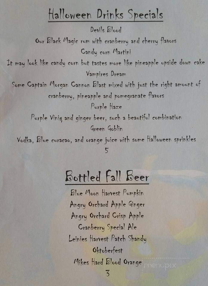 Dominic's Italian Ristorante - Rhinelander, WI menu_pic