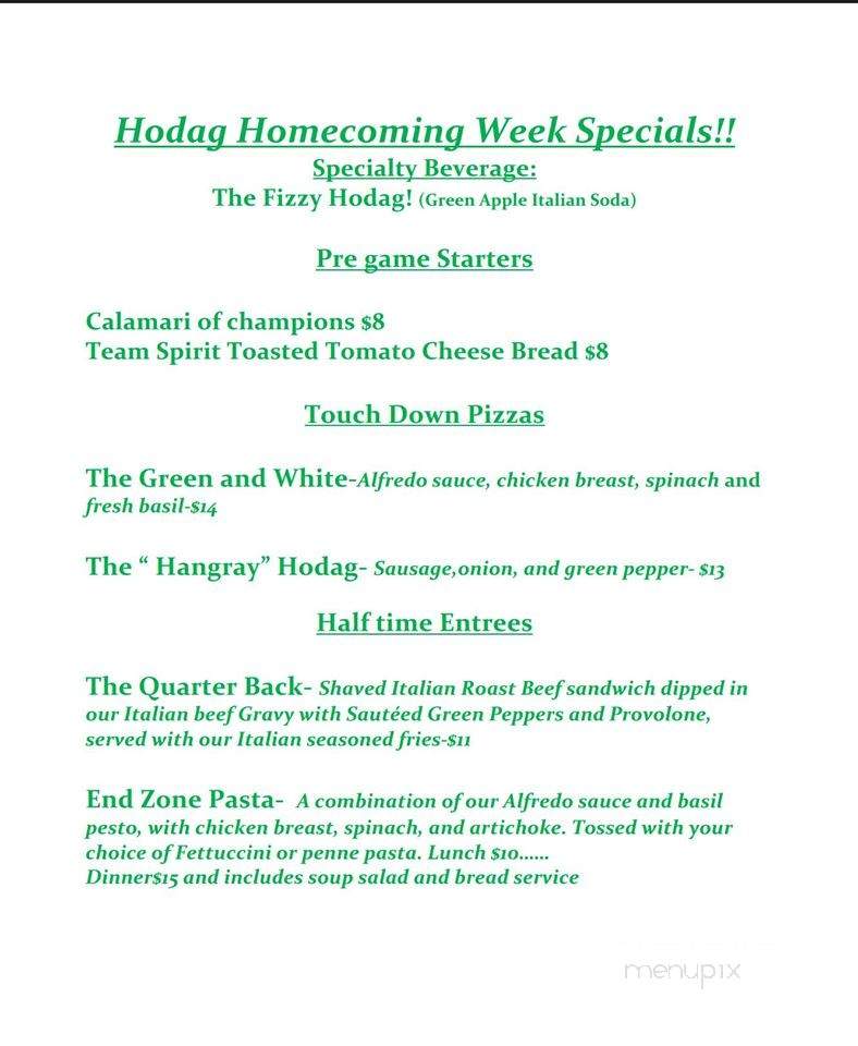 Dominic's Italian Ristorante - Rhinelander, WI menu_pic