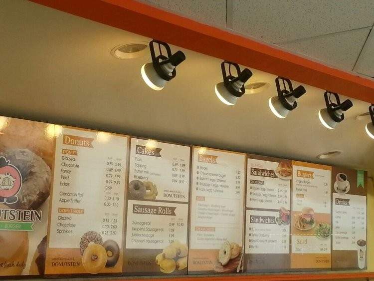 Donutstein - Gainesville, TX menu_pic