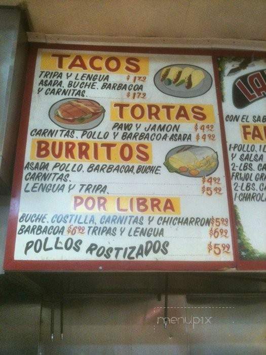 La Noria Market - Riverside, CA menu_pic