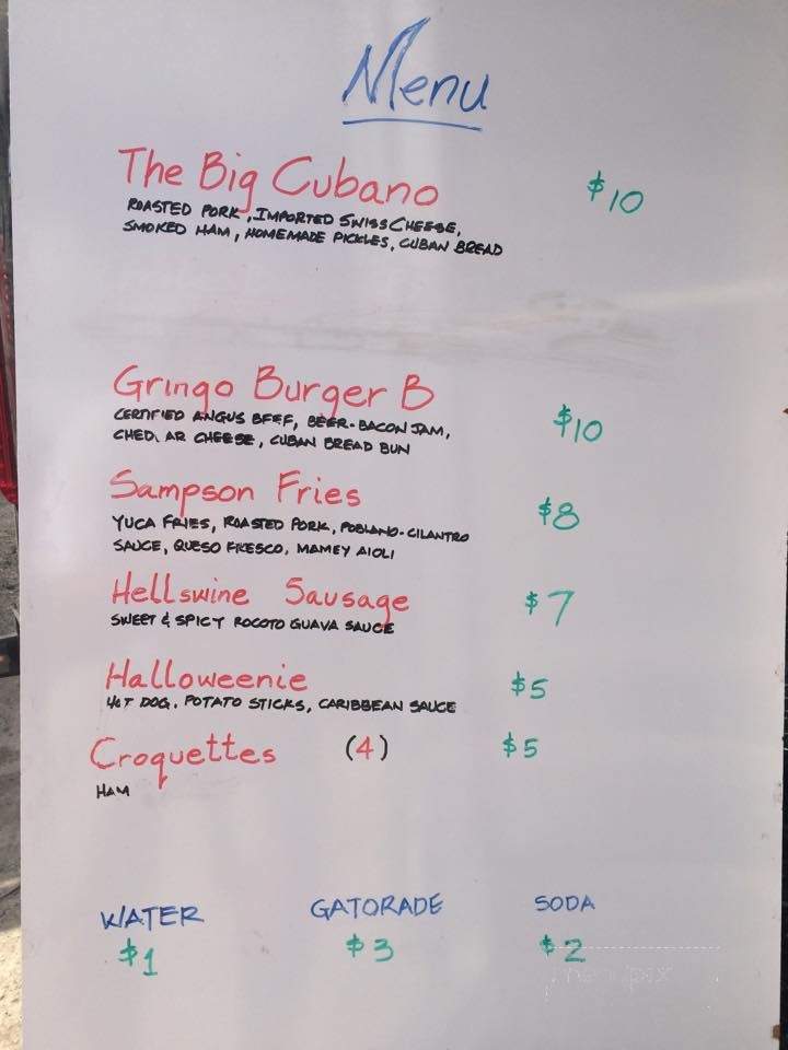 It's A Cubano B - Pompano Beach, FL menu_pic