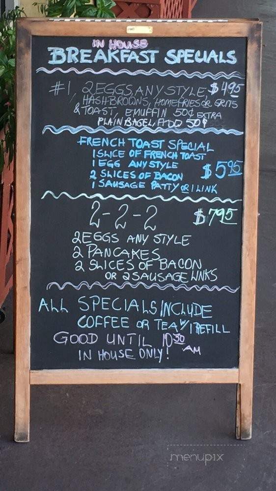 Mack's Cafe - Pompano Beach, FL menu_pic