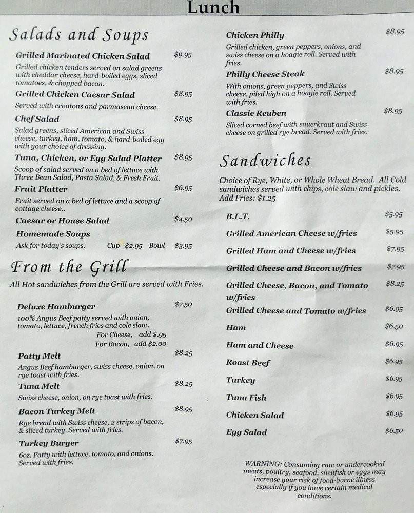 Mack's Cafe - Pompano Beach, FL menu_pic