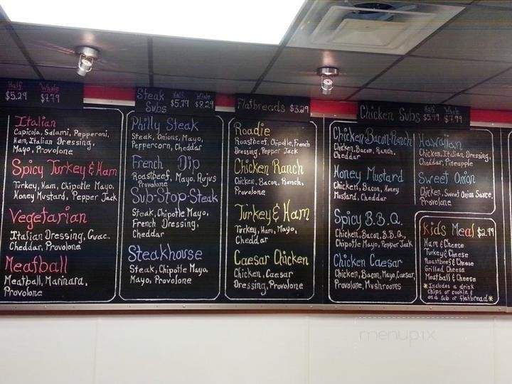 Sub Stop - Wyoming, MI menu_pic
