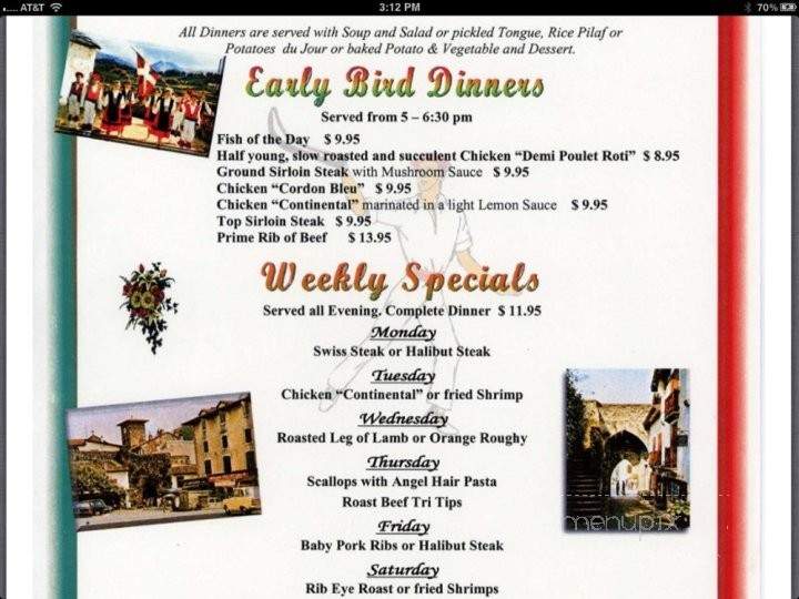Glendora Continental - Glendora, CA menu_pic