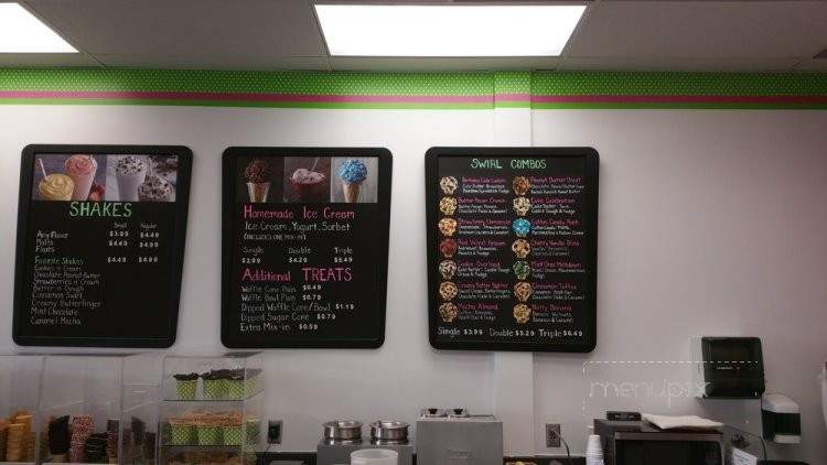 Scoop n' Swirl Homemade Ice Cream - Fort Mill, SC menu_pic