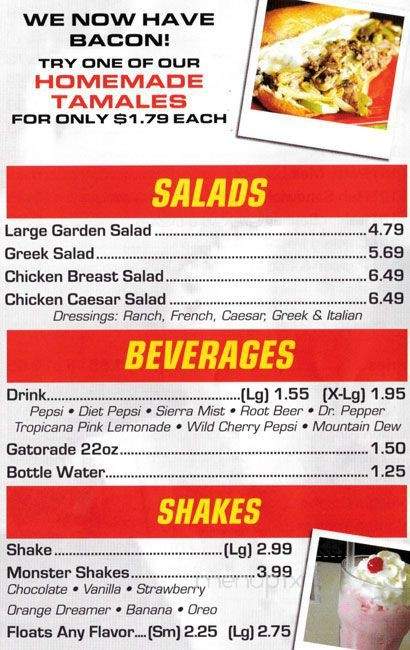 Hot Dog Express - Bloomingdale, IL menu_pic