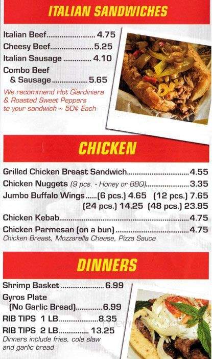 Hot Dog Express - Bloomingdale, IL menu_pic