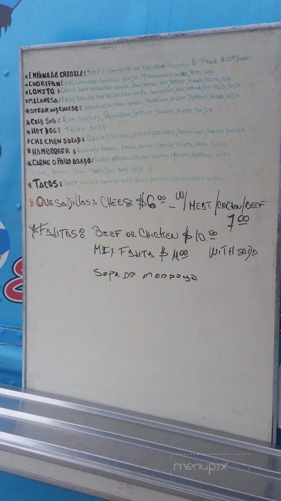 Che Cordobe - Silver Spring, MD menu_pic
