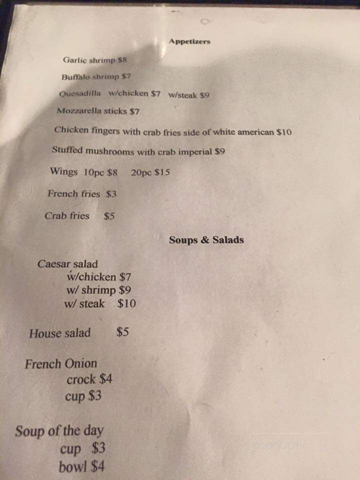 The Crazy Leprechaun Bar & Grill - Philadelphia, PA menu_pic