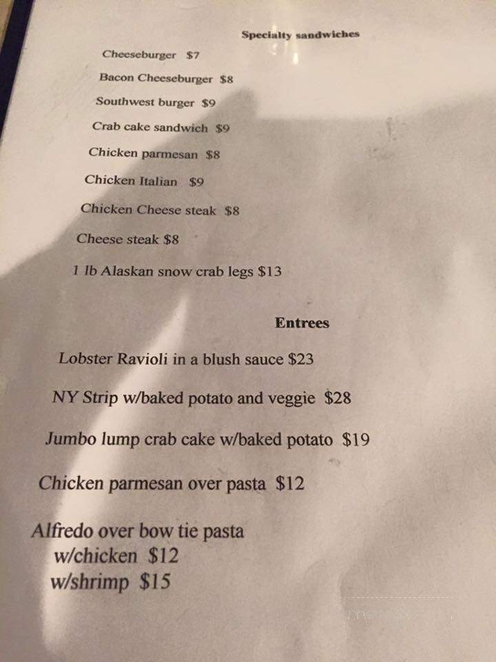 The Crazy Leprechaun Bar & Grill - Philadelphia, PA menu_pic