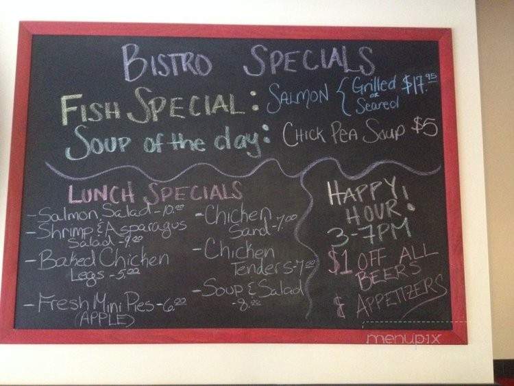 Thee Six 5 Bistro - Cleveland, OH menu_pic