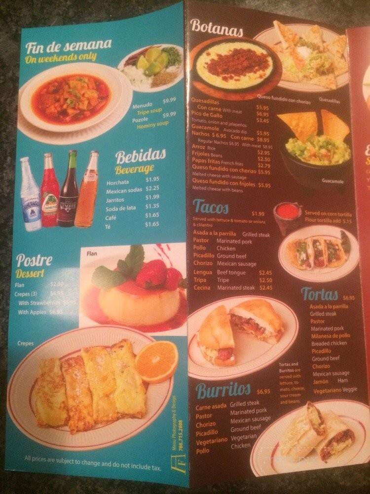 A&M Family Restaurant - Dyer, IN menu_pic
