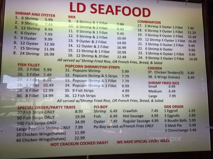 /250086446/Ld-Seafood-Prairieville-LA - Prairieville, LA