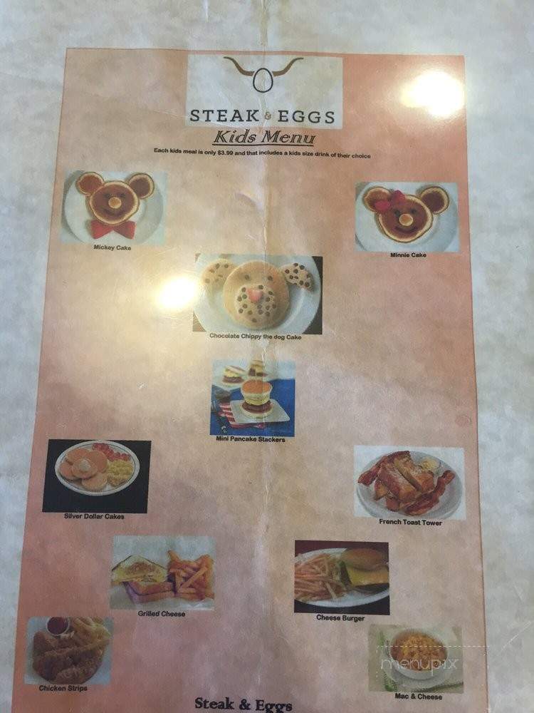 Steak & Eggs - Mobile, AL menu_pic