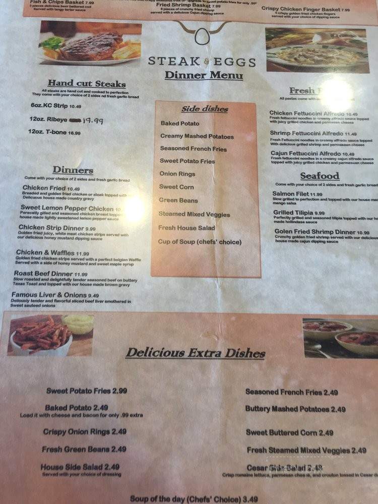 Steak & Eggs - Mobile, AL menu_pic