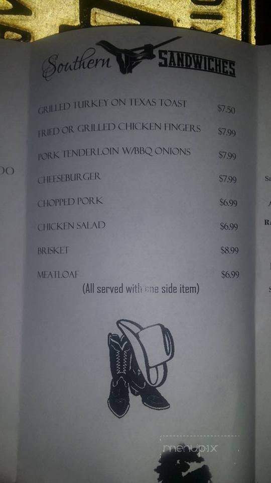 The Fat Cow - Jackson, AL menu_pic