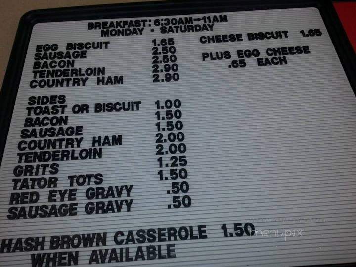 Oh My Lard - Elm City, NC menu_pic