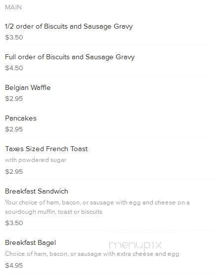 The Bull Pen - Fremont, IN menu_pic