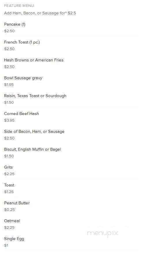 The Bull Pen - Fremont, IN menu_pic