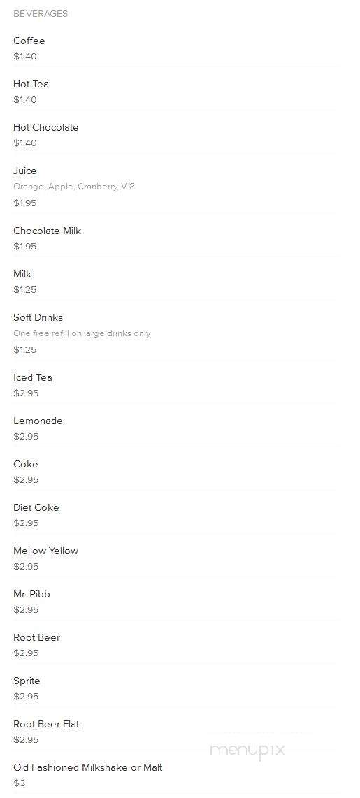 The Bull Pen - Fremont, IN menu_pic
