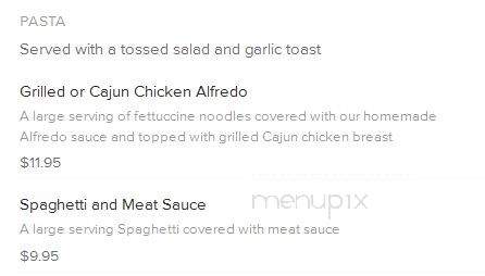 The Bull Pen - Fremont, IN menu_pic