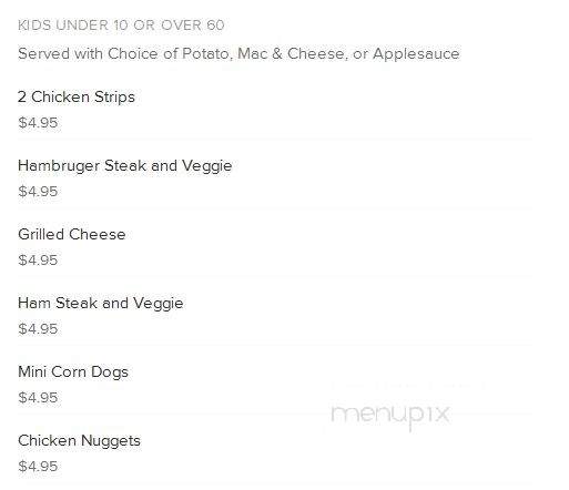 The Bull Pen - Fremont, IN menu_pic