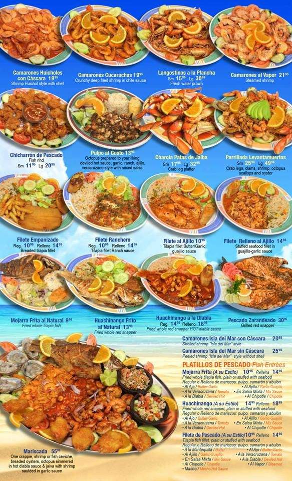 Isla del Mar #4 Mariscos Estilo Nayarit - Kenosha, WI menu_pic