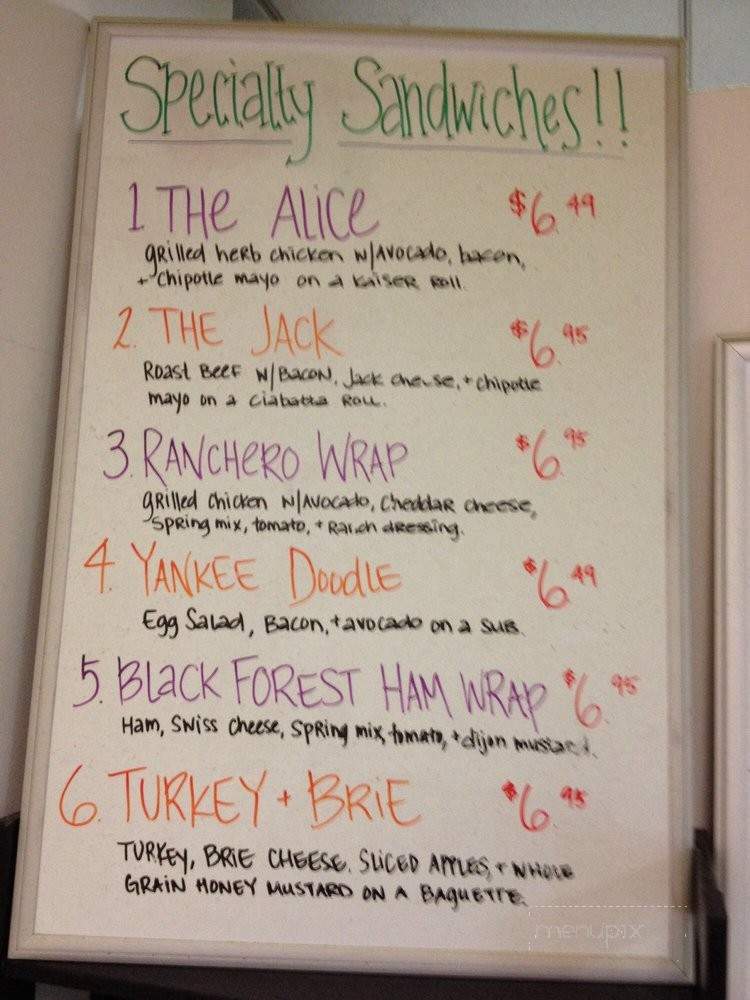 CC Deli at Wisconsin Place - Chevy Chase, MD menu_pic