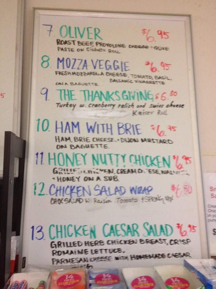 CC Deli at Wisconsin Place - Chevy Chase, MD menu_pic