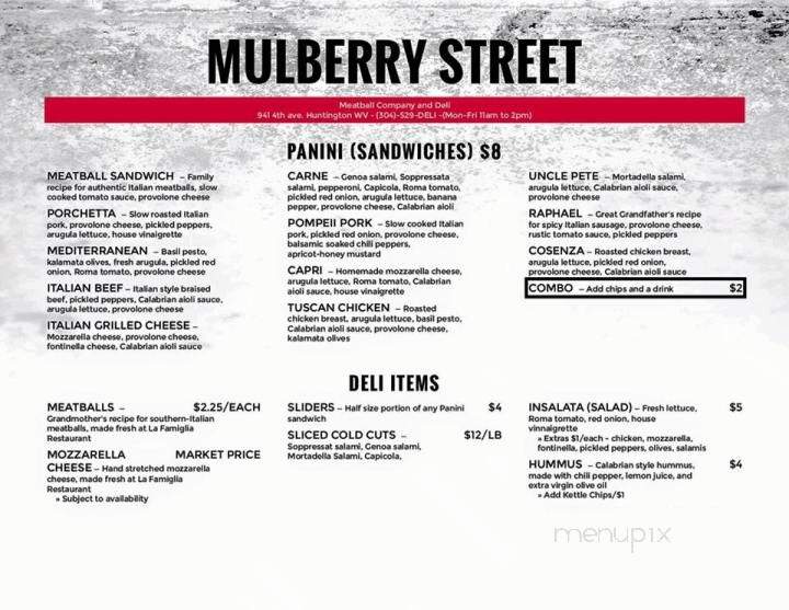 /251286595/Mulberry-Street-Meatball-Company-and-Deli-Huntington-WV - Huntington, WV