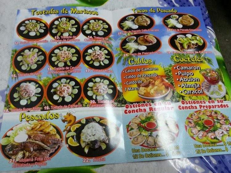 Mariscos El Guero - Los Angeles, CA menu_pic