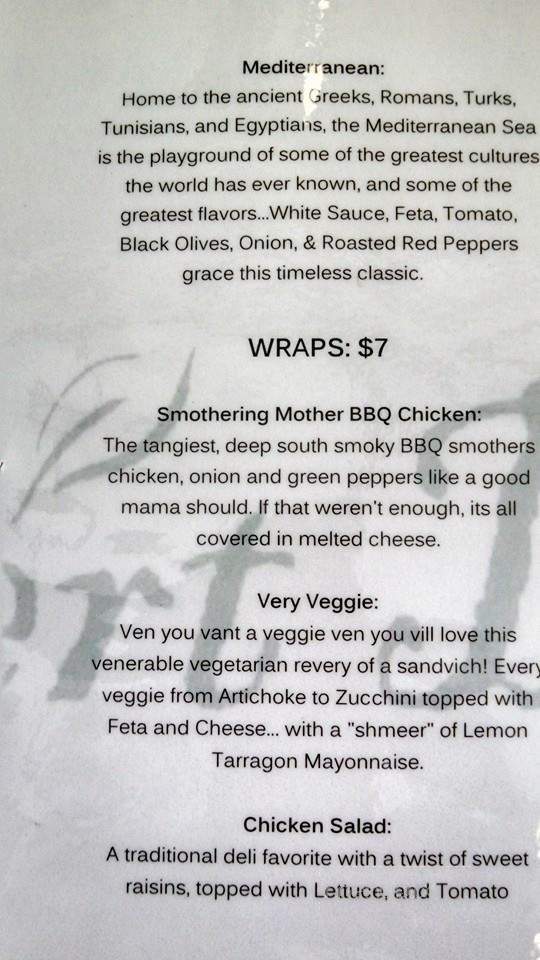 Vert Deli - Alliance, OH menu_pic