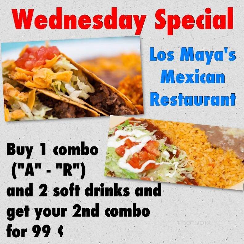 Los Mayas - Wetumpka, AL menu_pic